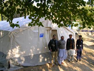 Some of the Murshid team at base camp